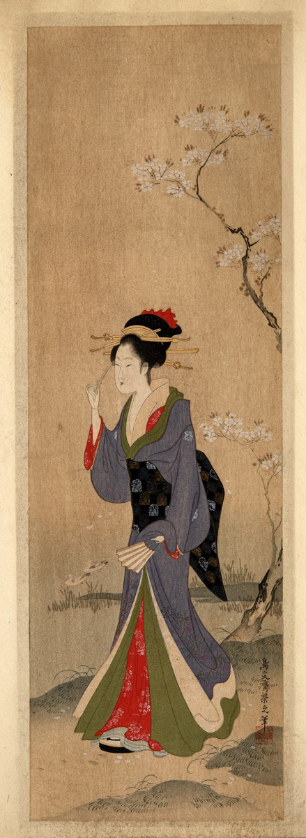 Női szépség álló alakos ábrázolása