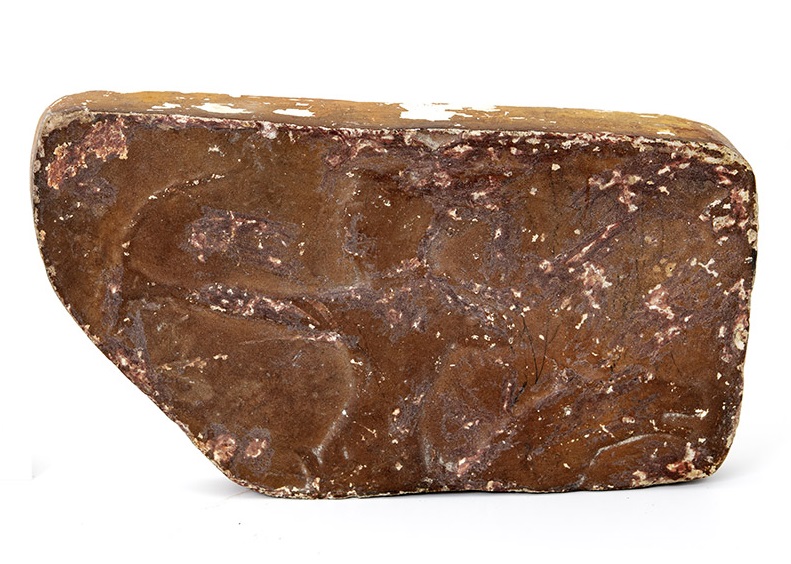 Hátrafelé nyilazó kun lovas ábrázolásának gipszmásolata