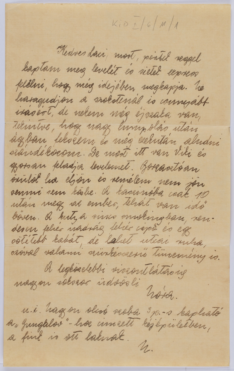 Olgyai Nóra levelei dr. Karátson Lászlónak